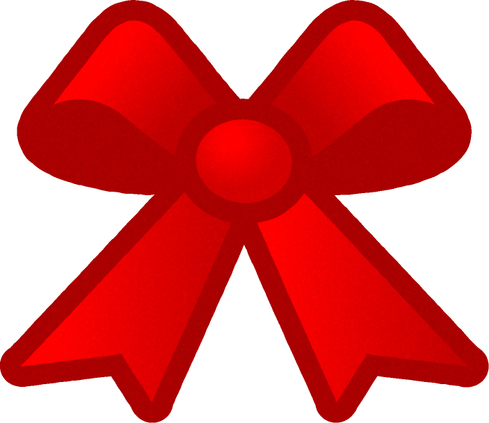 ベルとクリスマスリーフのイラスト
