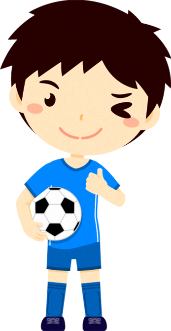 サッカーをする男の子イラスト/いいね