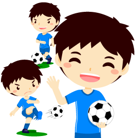 サッカーイラスト