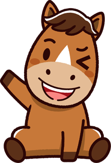 かわいい馬/やぁのイラスト